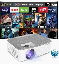 Mini Proyector HD 1080P con WiFi